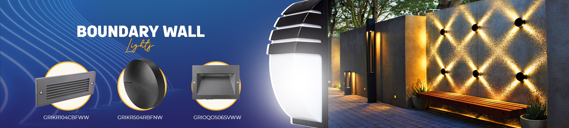 Boundary Wall Lights